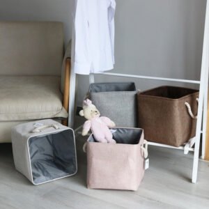 Foldable Fabric Storage Basket