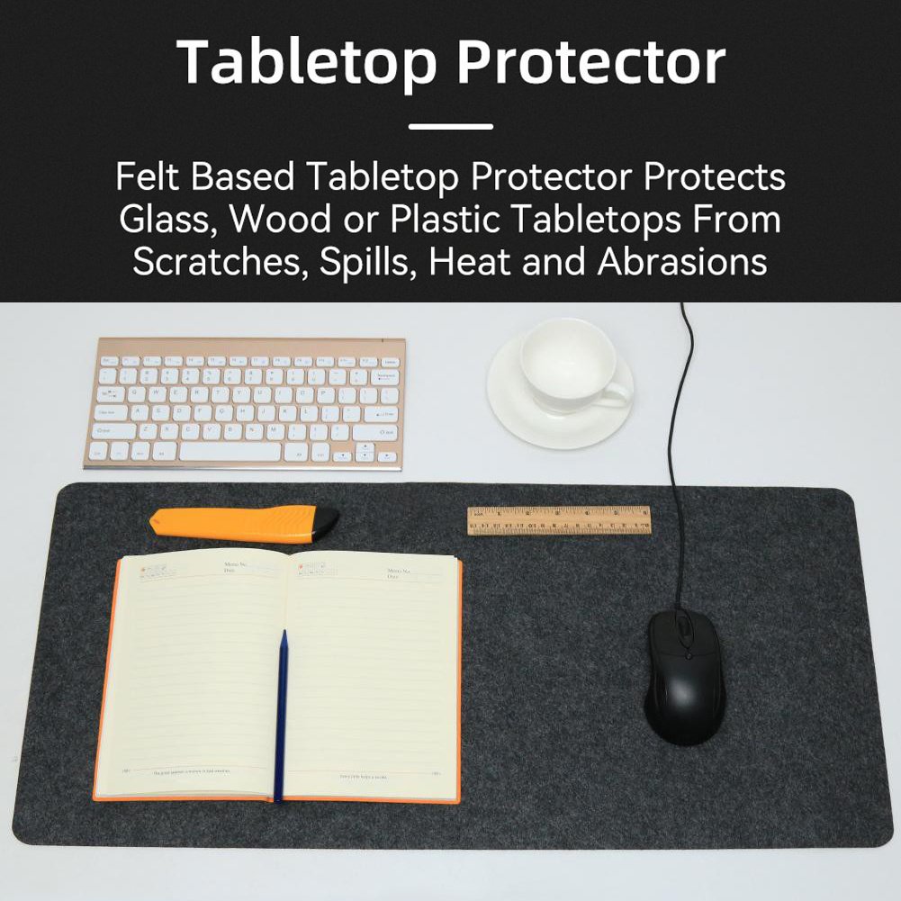 Felt Desk Mat — 80 × 40 cm - Image 9