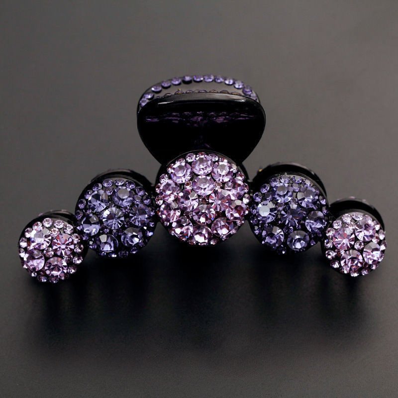 Rhinestone Accent Hair Claw Clip - Image 2