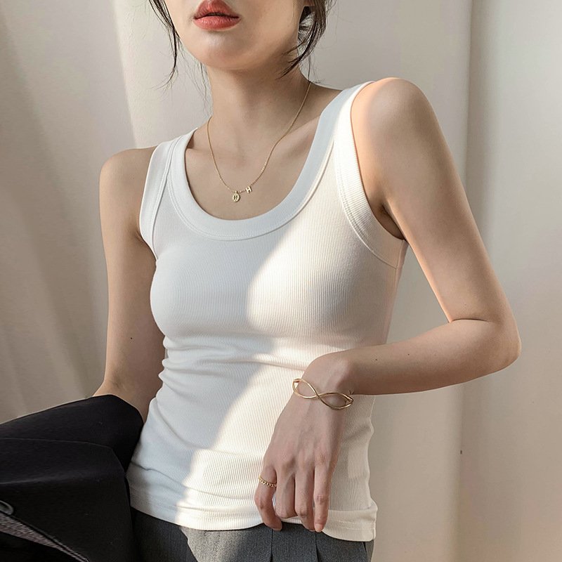 Women’s Ribbed Scoop-Neck Tank - Image 2