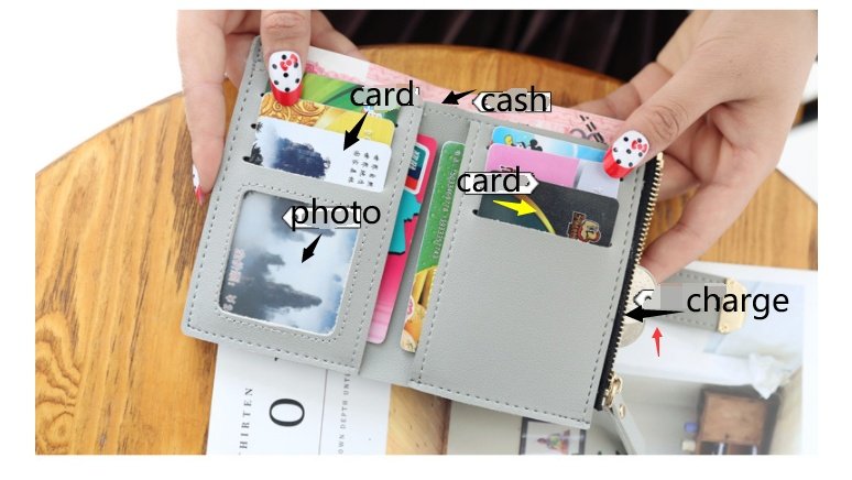Ring-Accent Compact Wallet - Image 2