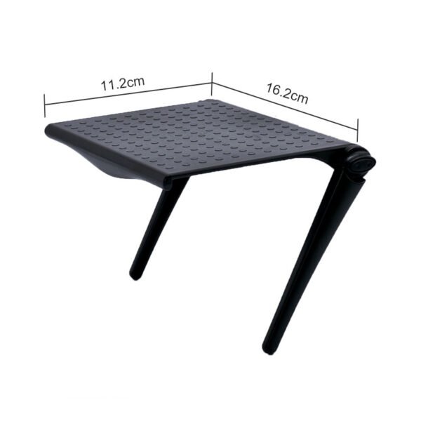Adjustable Monitor-Top Storage Shelf