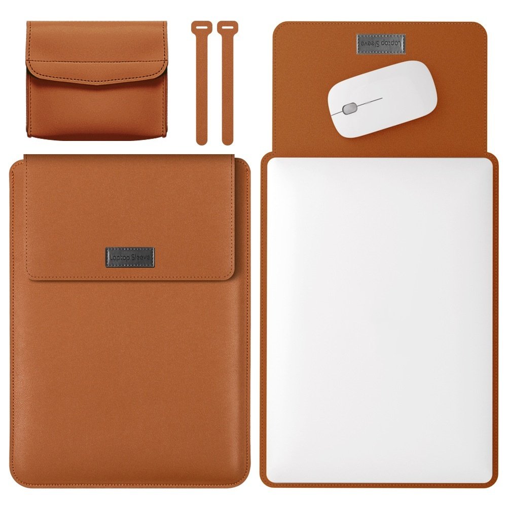 Faux-Leather Laptop Sleeve - Image 8