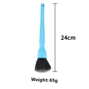 Blue Long-Handle Car Interior Detail Brush