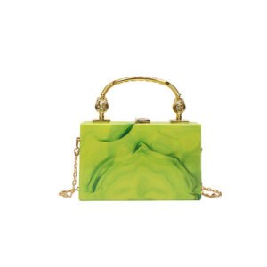 Candy-Color Chain Evening Bag