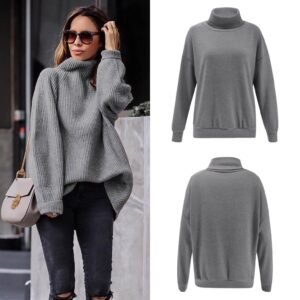 Women’s Relaxed Batwing Knit Sweater