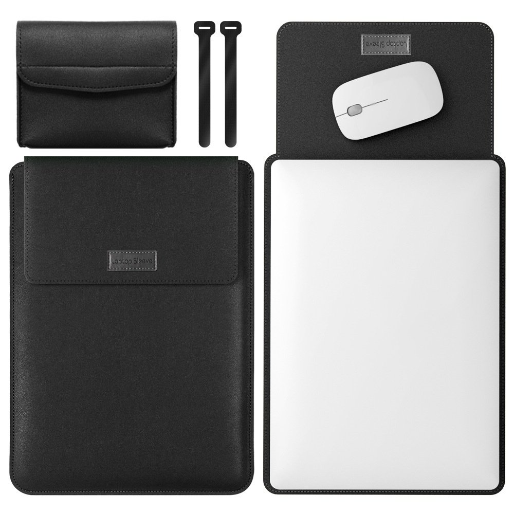 Faux-Leather Laptop Sleeve - Image 5