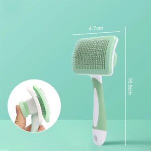 Self-Cleaning Pet Slicker Brush