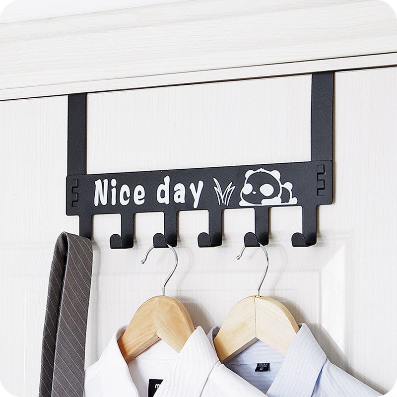 Panda Over-Door Hook Rack - Image 3