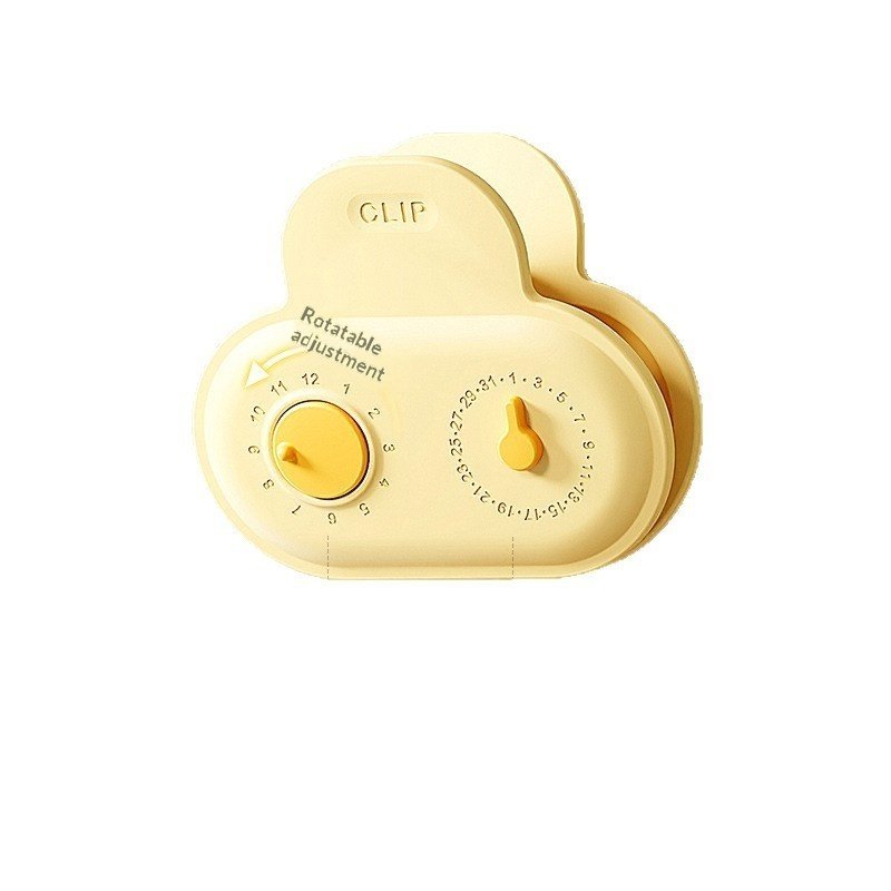 Magnetic Bag Clips with Date Rings — Set of 5 - Image 2