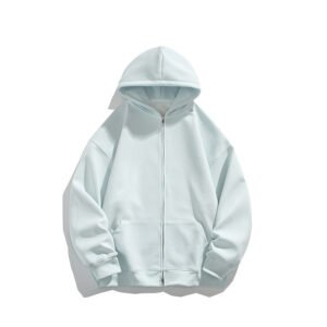 Men’s Cotton-Blend Zip Hoodie