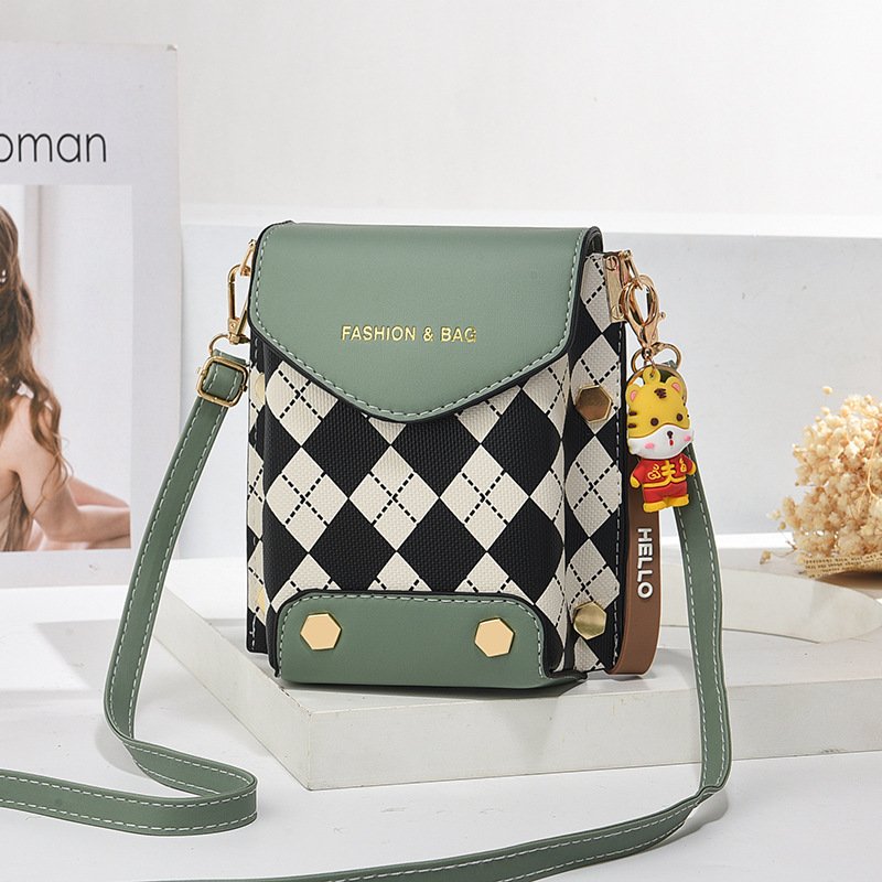 Argyle Mini Crossbody Bag - Image 9
