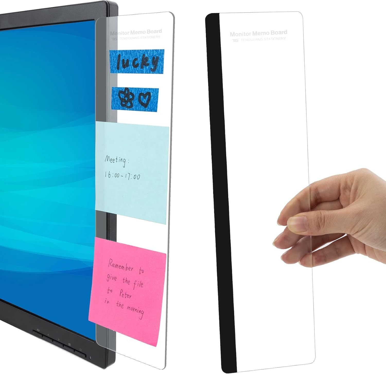 Acrylic Monitor Memo Board - Image 5