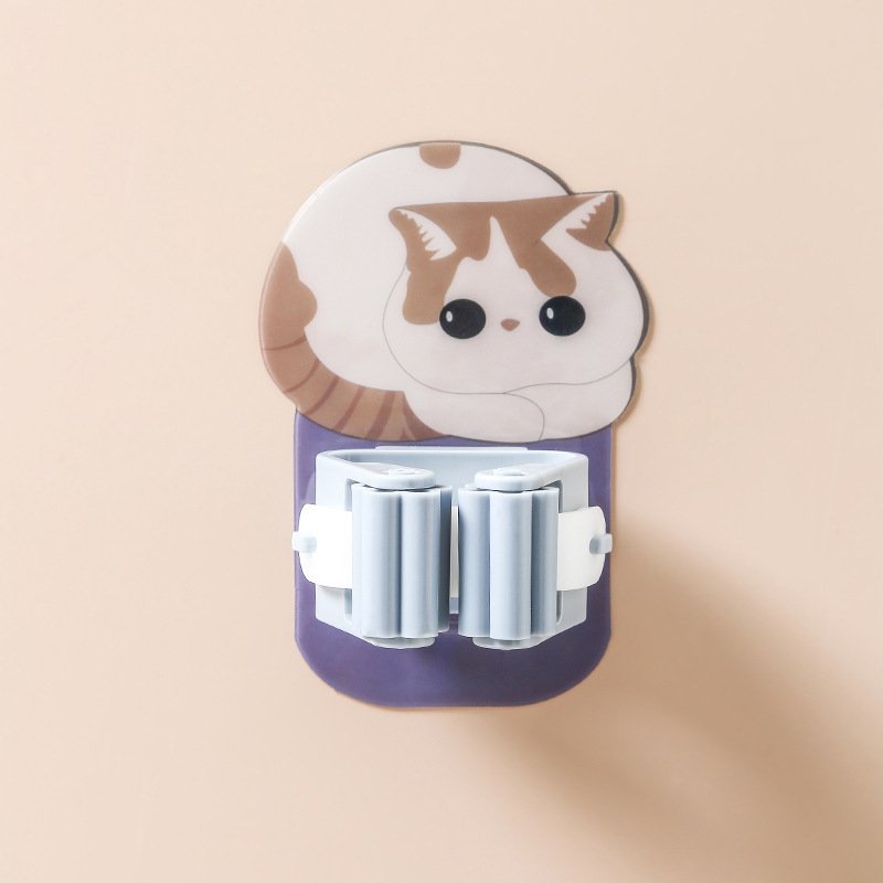 Adhesive Wall Mop and Broom Clip - Image 3