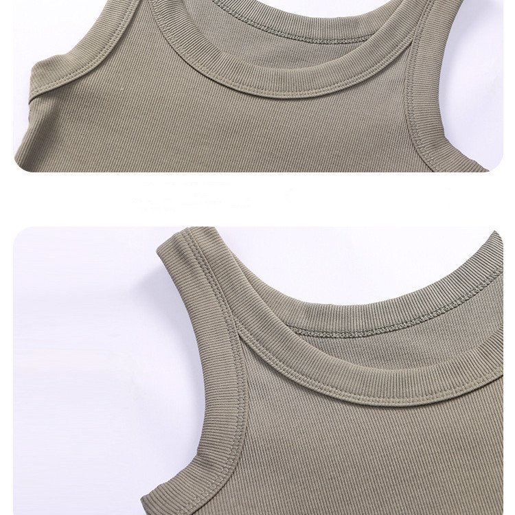 Women’s Ribbed Scoop-Neck Tank - Image 4