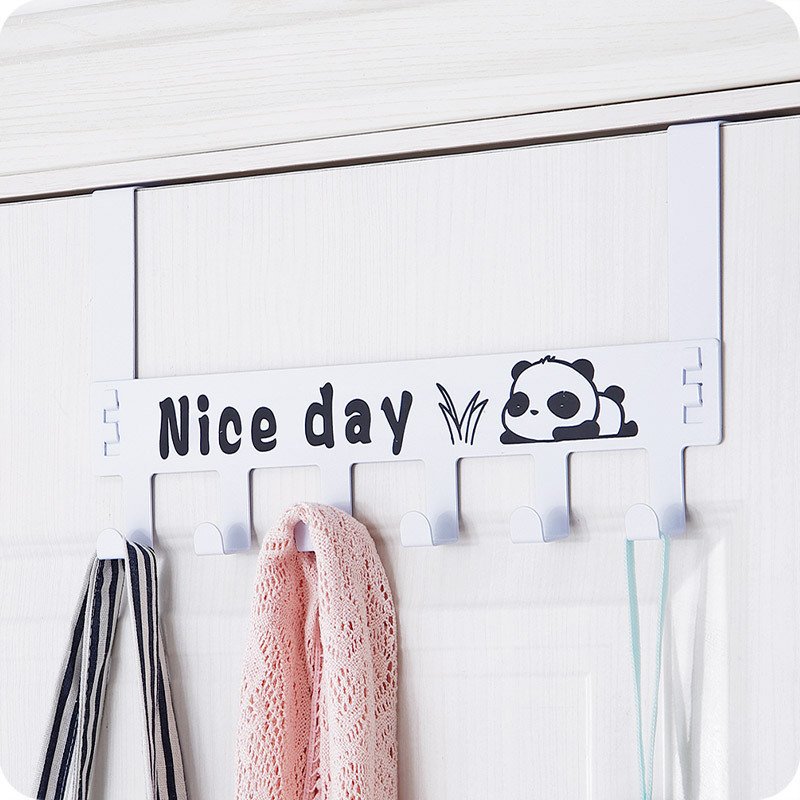Panda Over-Door Hook Rack