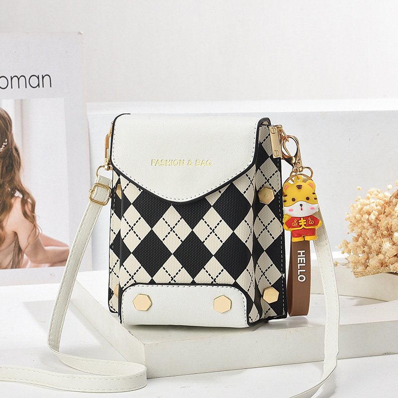 Argyle Mini Crossbody Bag - Image 3