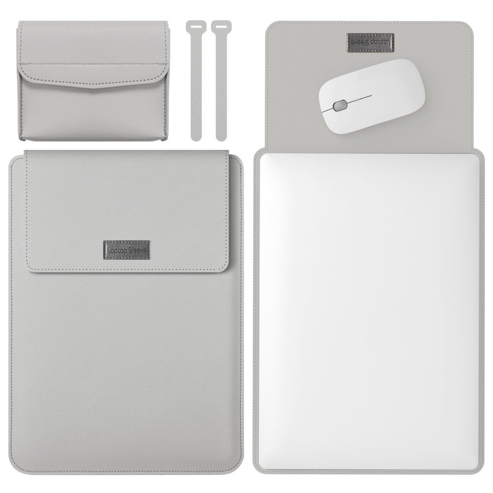 Faux-Leather Laptop Sleeve - Image 7