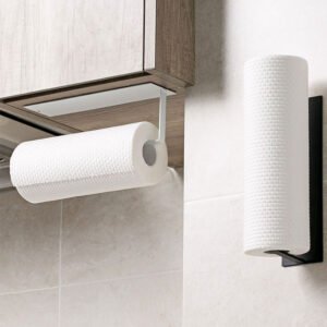 Adhesive Under-Cabinet Paper Towel Holder