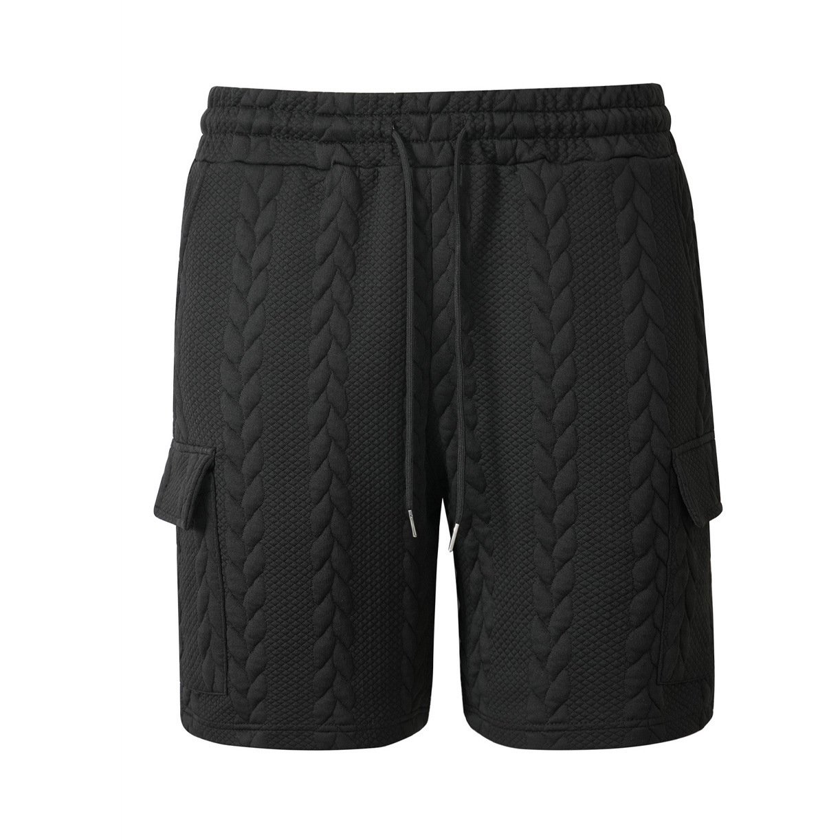 Men’s Textured Drawstring Shorts - Image 6