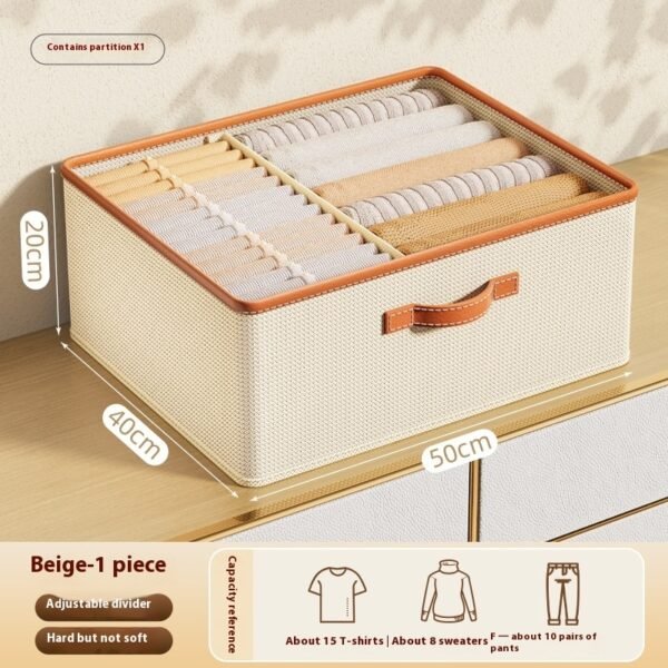 Foldable Fabric Wardrobe Storage Box