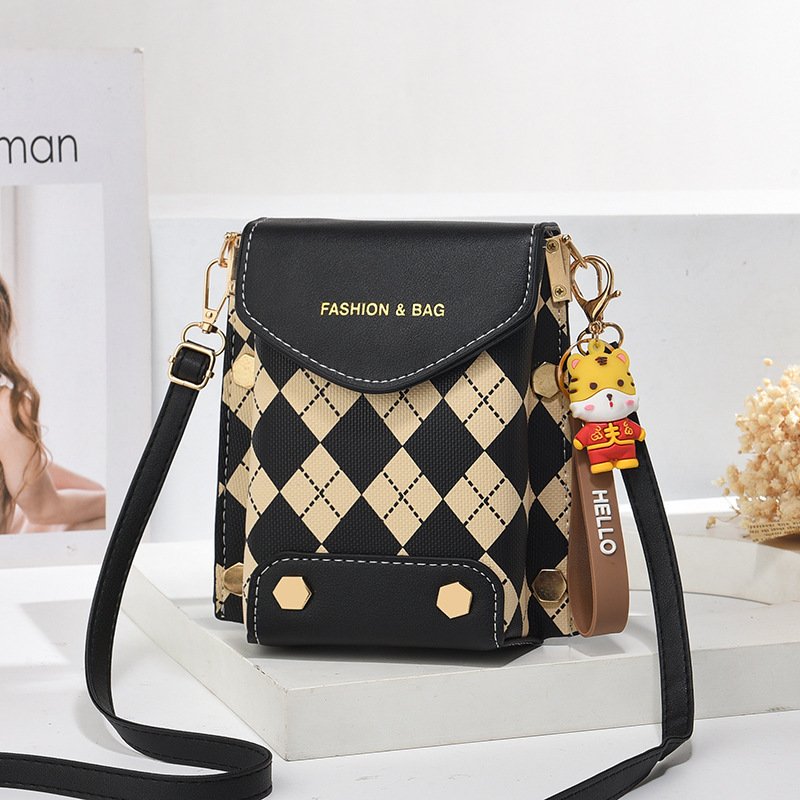 Argyle Mini Crossbody Bag - Image 5