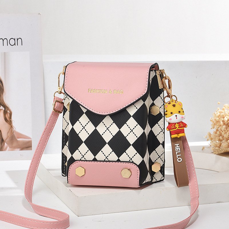 Argyle Mini Crossbody Bag - Image 7