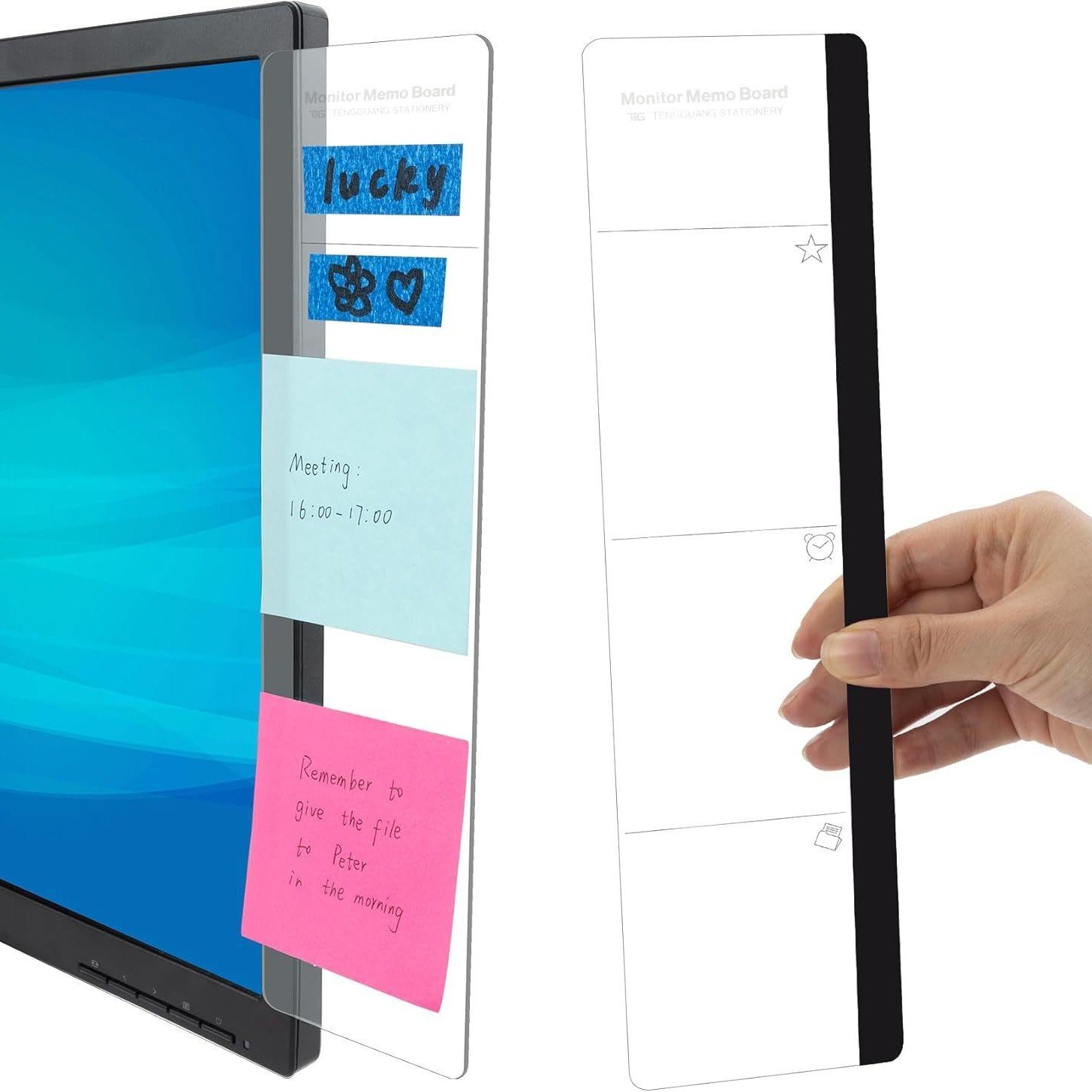 Acrylic Monitor Memo Board - Image 7