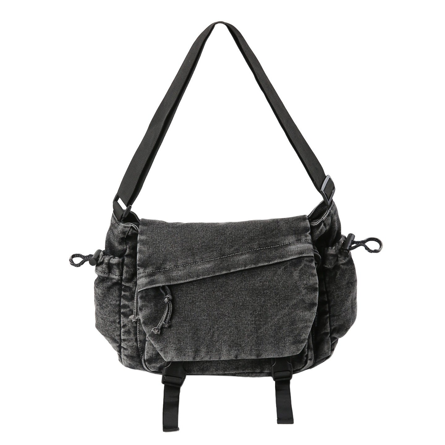 Denim Pocket Crossbody Bag - Image 2